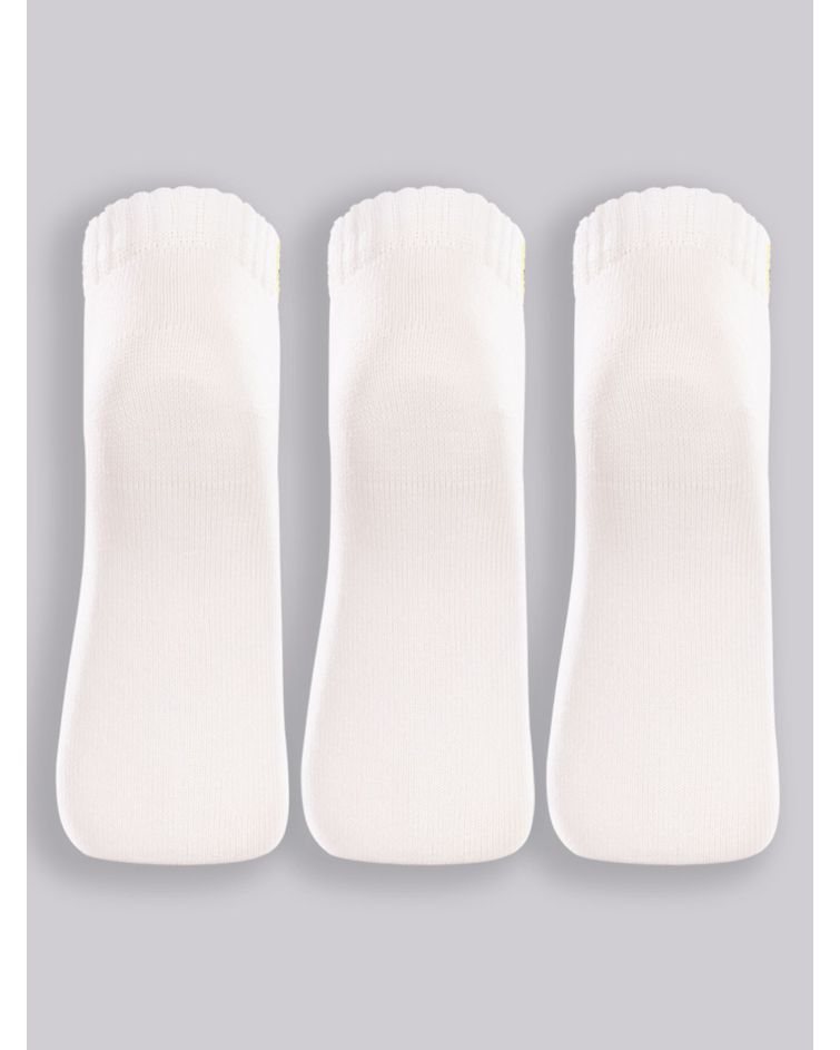 Kit Com 3 Pares De Meia Infantil Cano Curto Lupo Sport 30/36