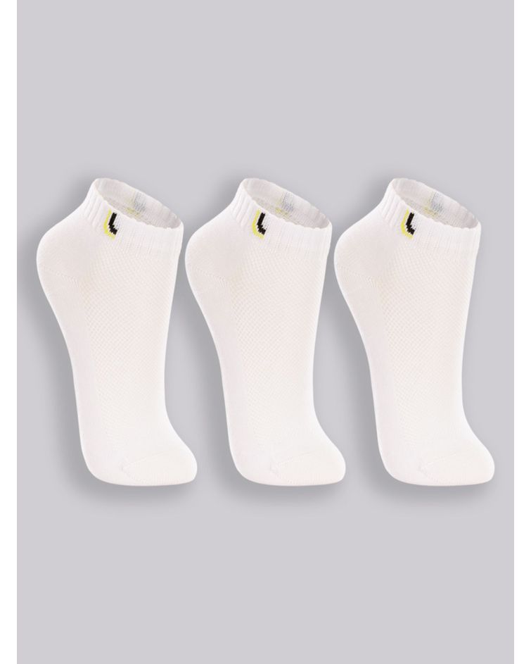Kit Com 3 Pares De Meia Infantil Cano Curto Lupo Sport 30/36