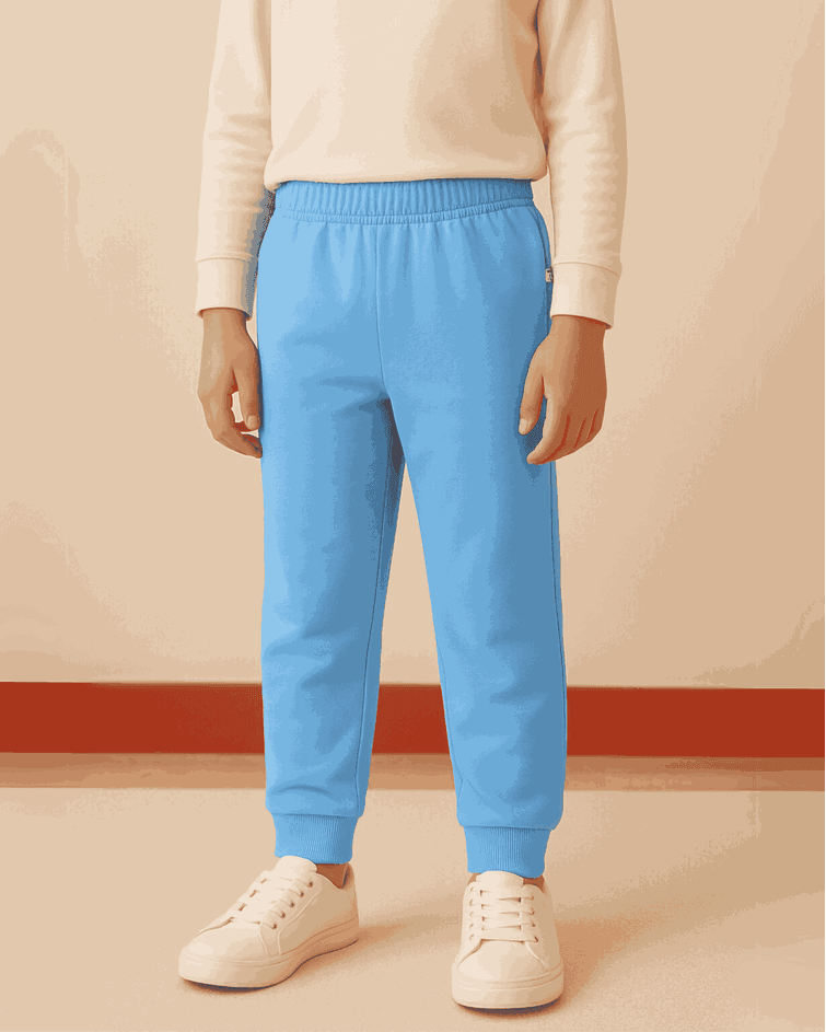 Calça de moletom Soletex infantil unissex Azul Claro 1 ao 3 