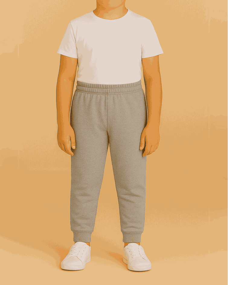 Calça de moletom Soletex unissex mescla 4 ao 8 