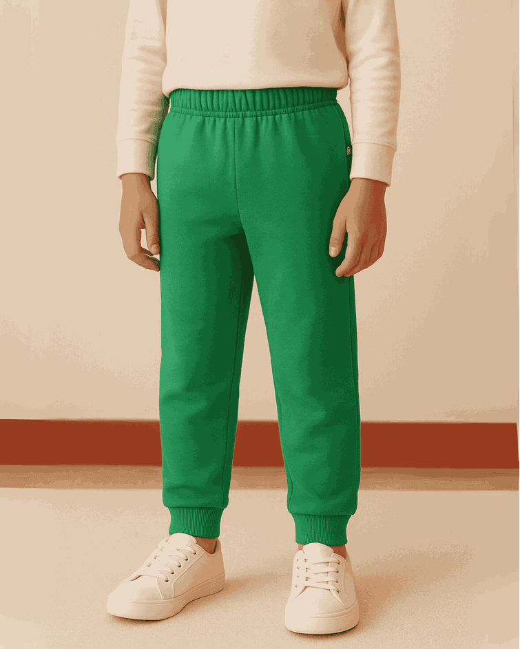 Calça de moletom Soletex infantil unissex Verde 1 ao 3 