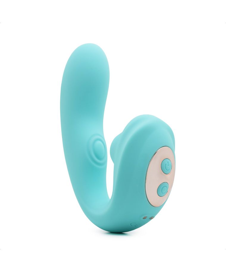 Orgasmic Vibrador com Estimulo Clitoriano, Vaginal e Função Tapping