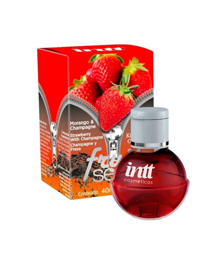 Fruit gel beijável com efeito quente