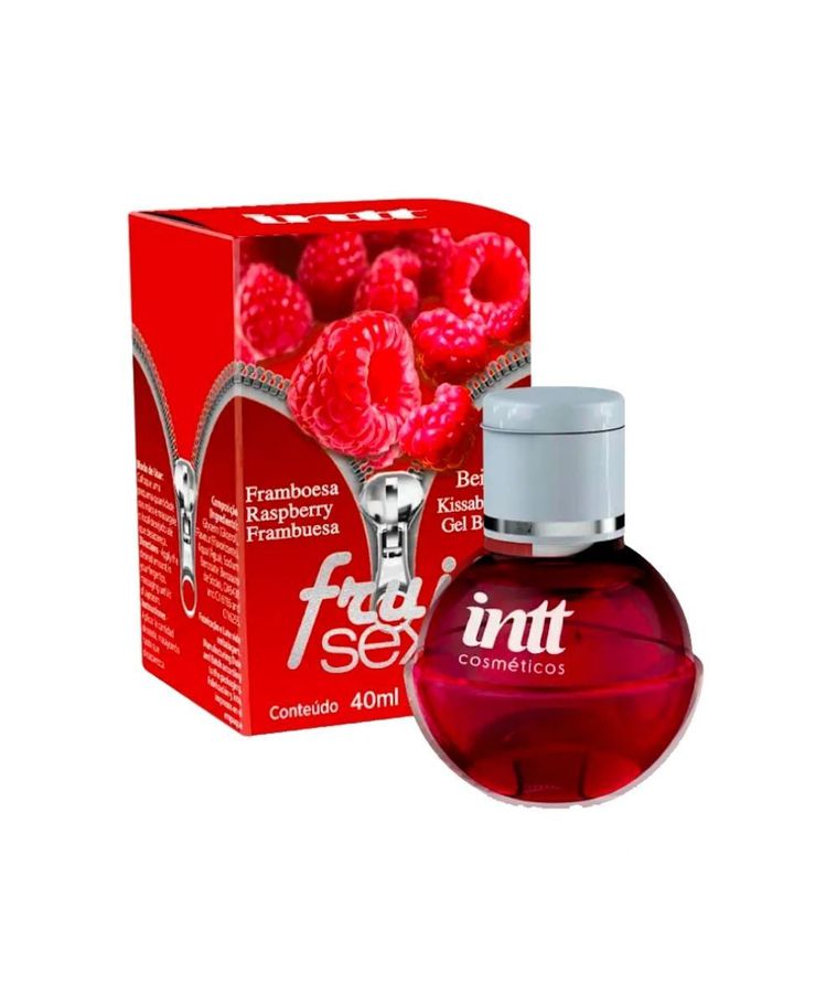 Fruit gel beijável com efeito quente
