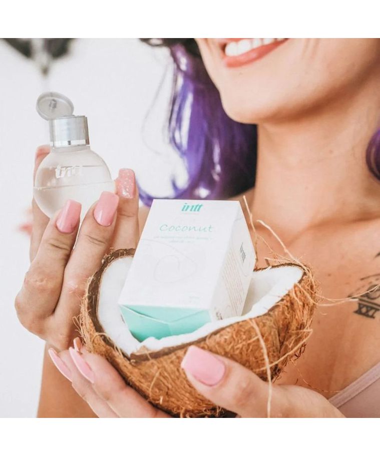 KIT INTT WELLNESS COCONUT - Lubrificante + Gel Beijável + Óleo de Massagem