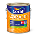 Tinta Esmalte Base Água Coral Coralit Total Brilhante Branco 3,6L