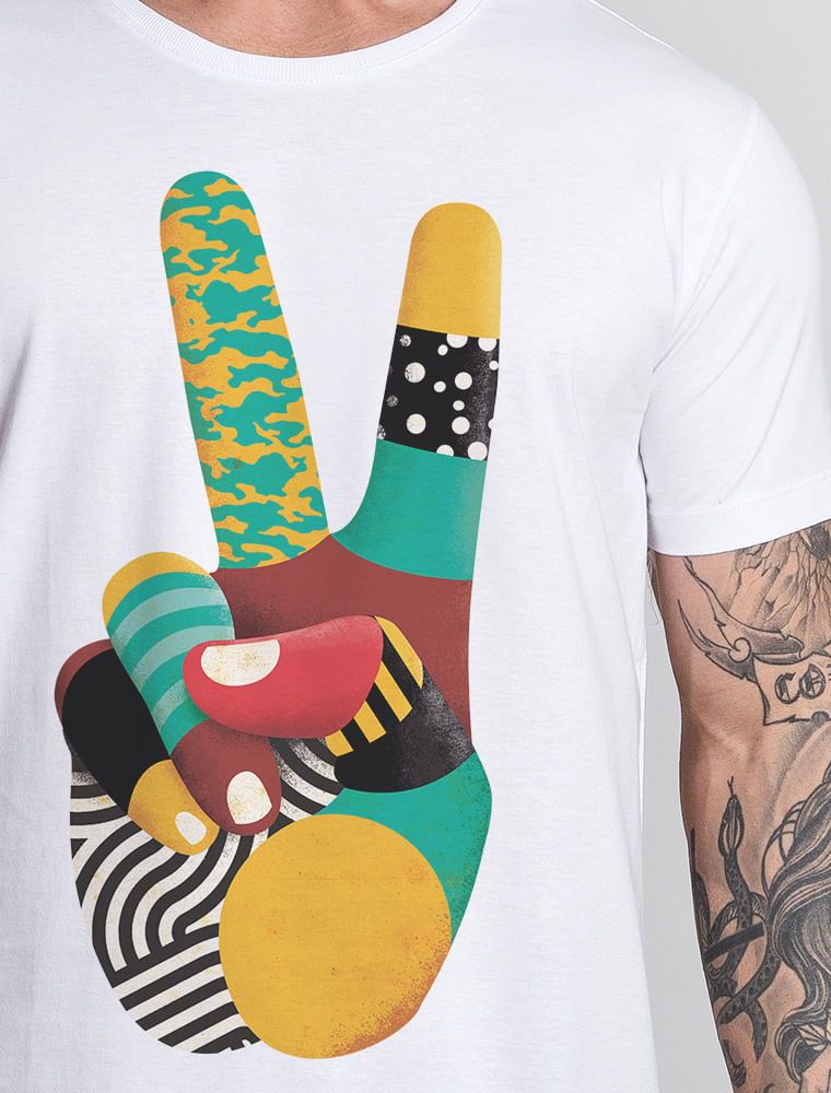 T-SHIRT PEACE 