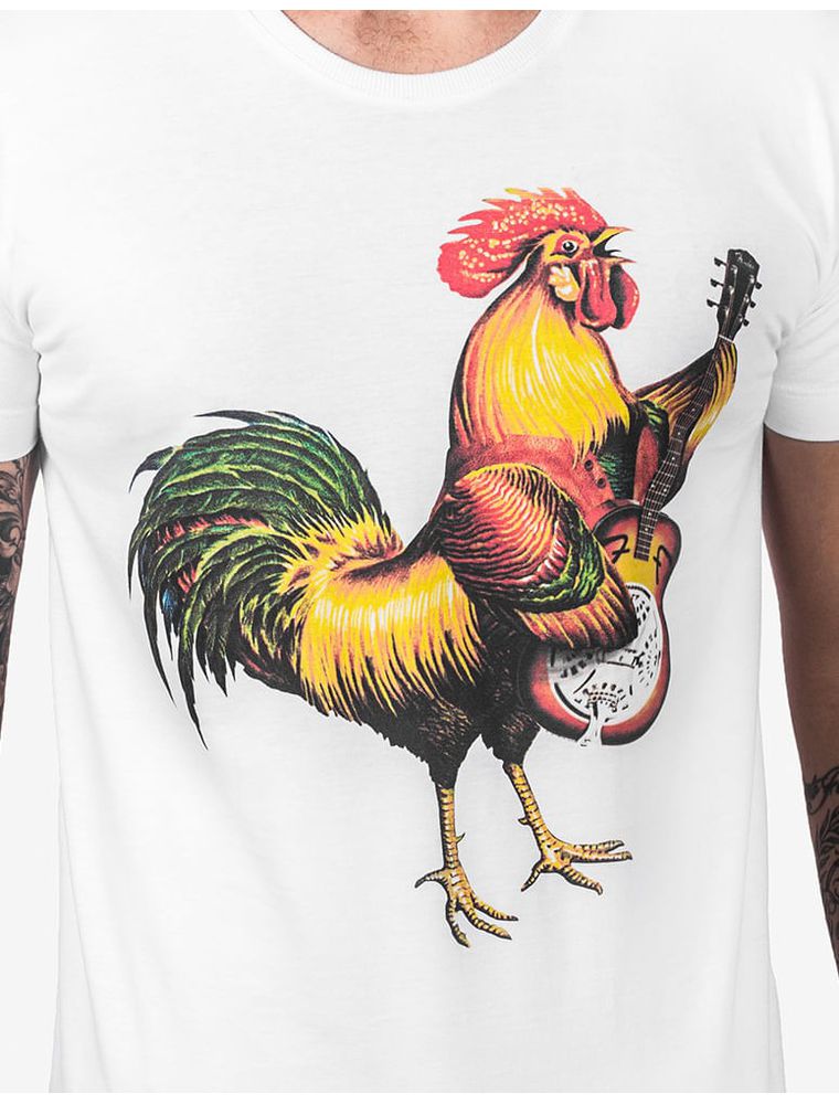 T-SHIRT FOLK ROOSTER