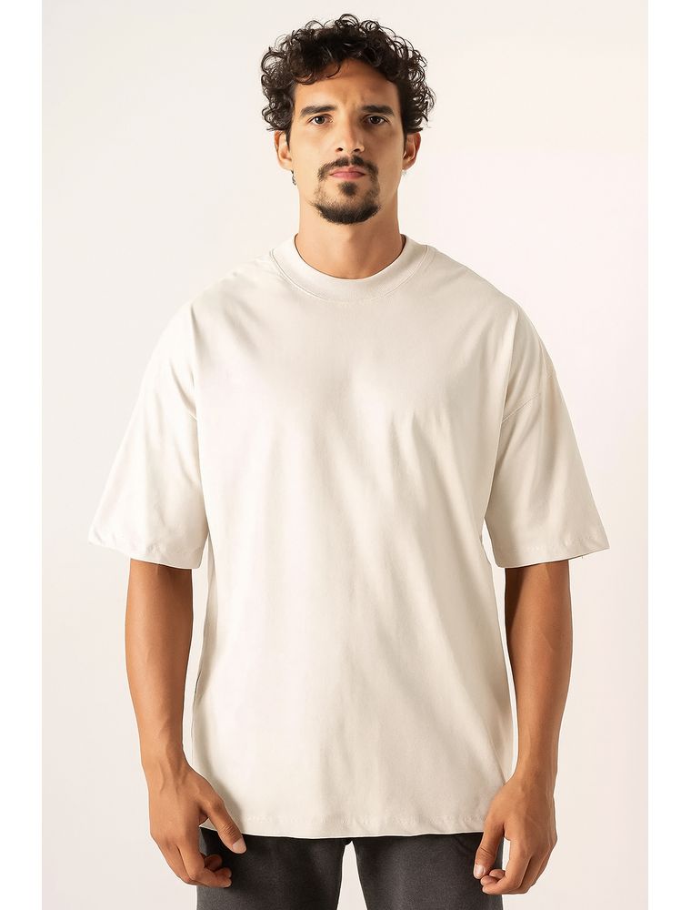 Camiseta Oversized Street Heavy Off White - Hermoso Compadre