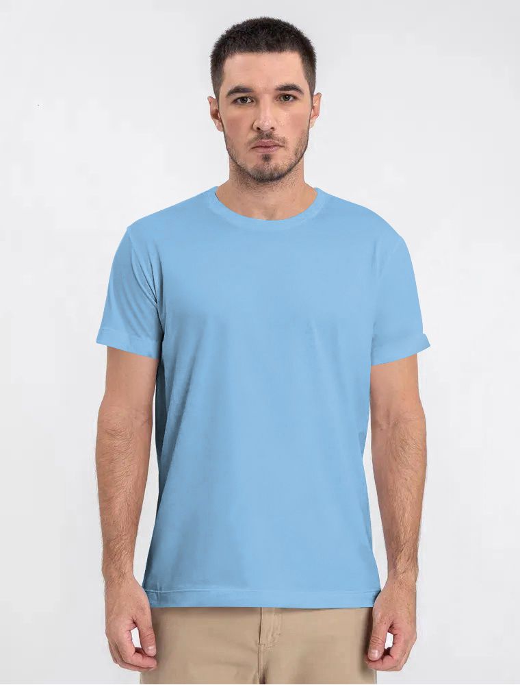 Camiseta Básica Azul Claro - Hermoso Compadre