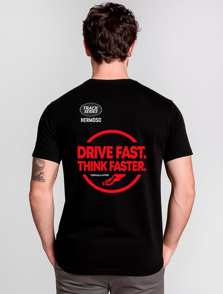 Camiseta Hermoso Formula Inter Drive Fast Preta - Hermoso Compadre