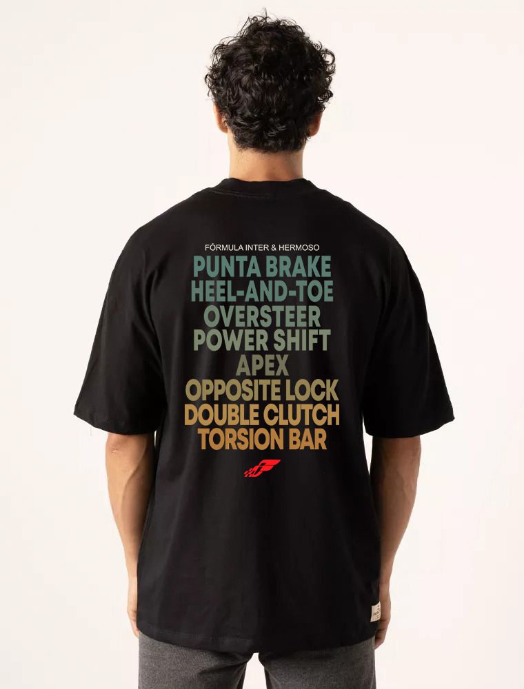 Camiseta Oversized Hermoso Formula Inter Punta Bre... - Hermoso Compadre