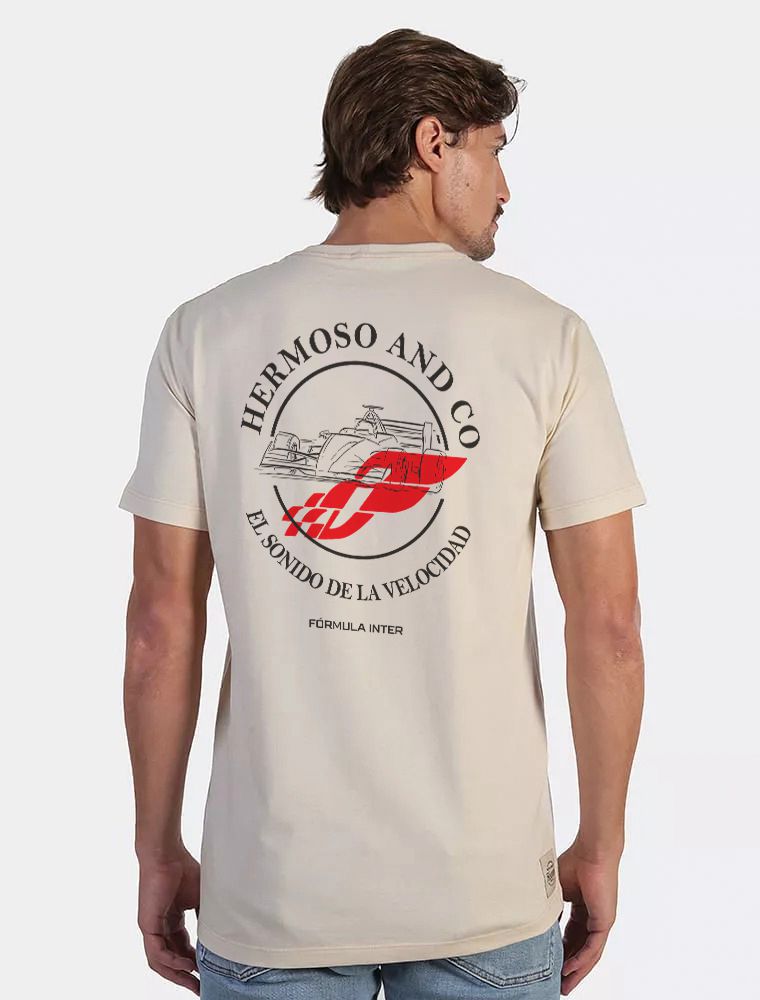 Camiseta Hermoso Formula Inter El Sonido Off White