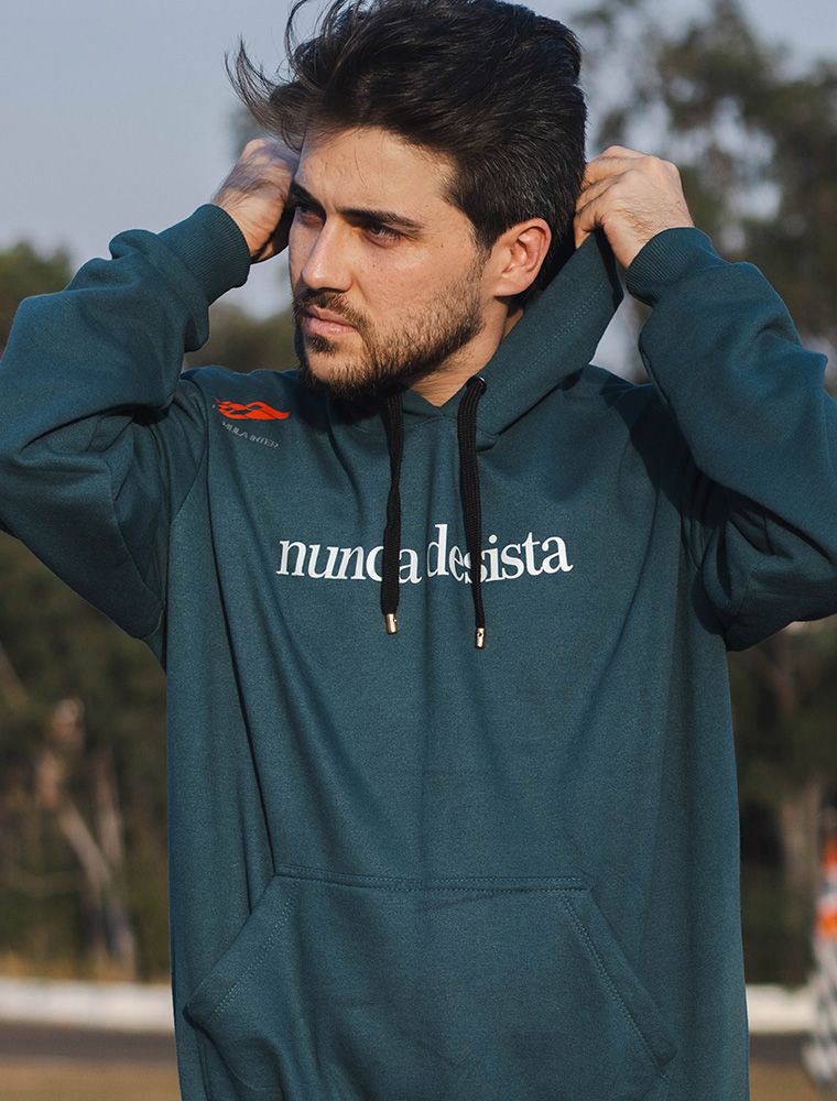 Moletom Hermoso Formula Inter Nunca Desista Verde