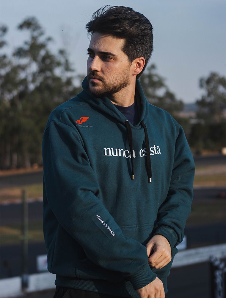 Moletom Hermoso Formula Inter Nunca Desista Verde