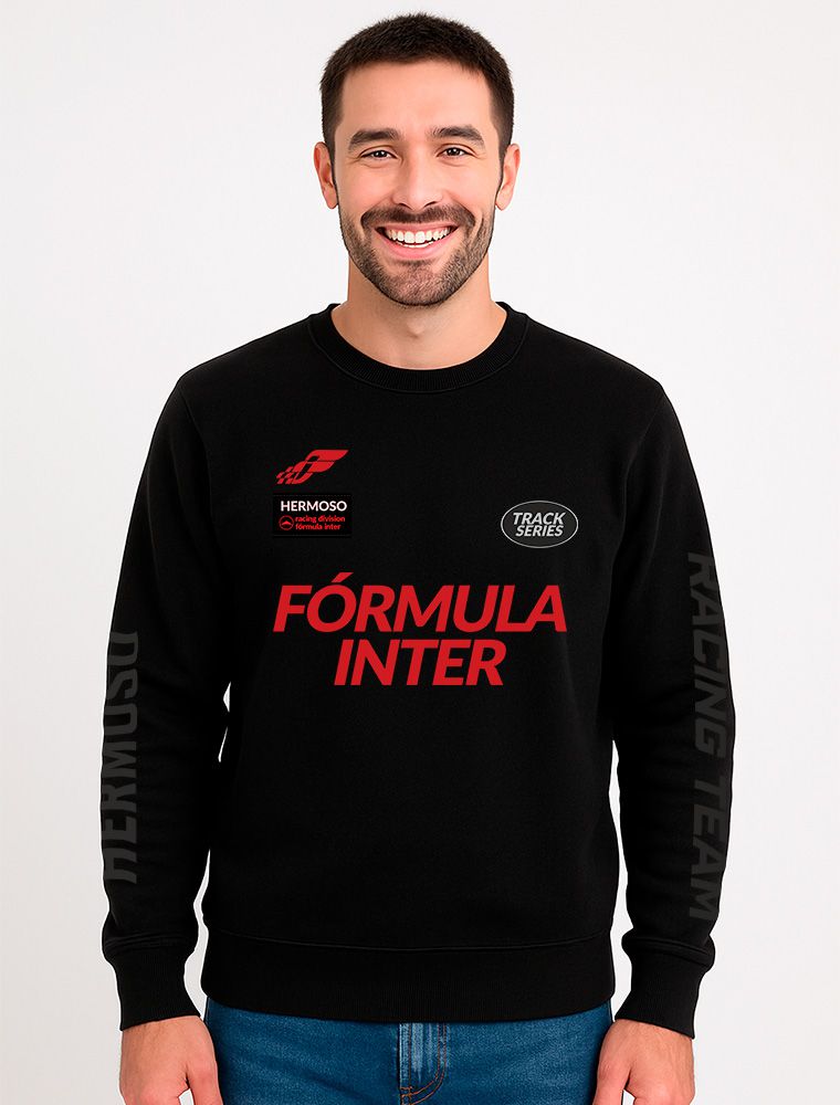 Moletom Hermoso Formula Inter Preto - Hermoso Compadre