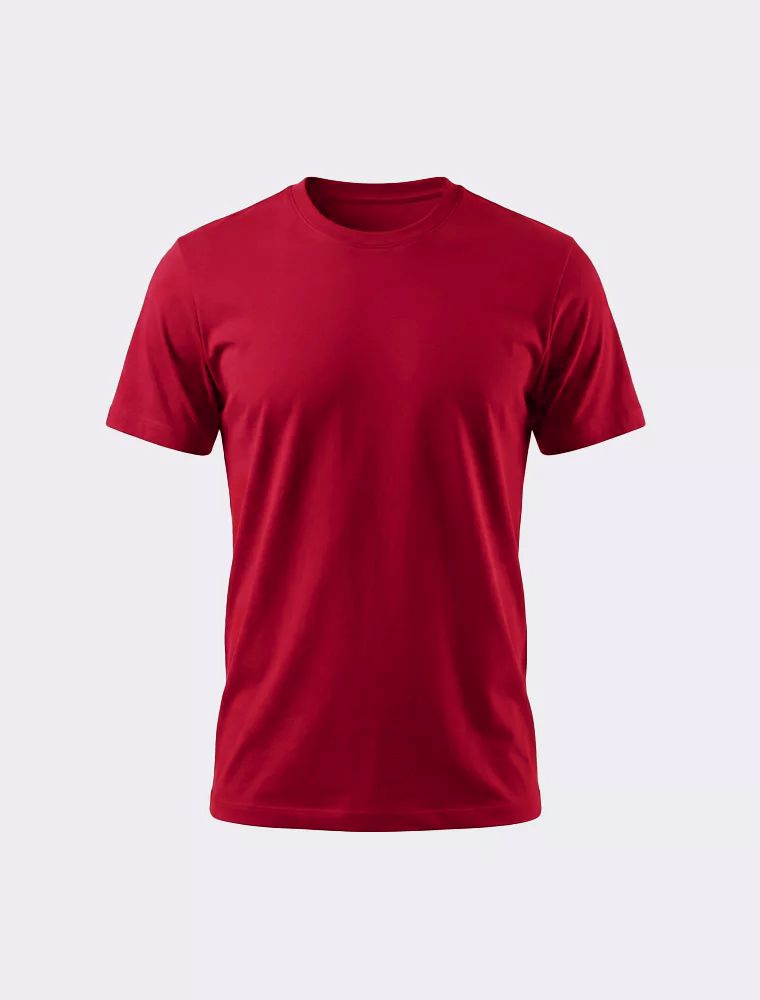 Camiseta Ultra Comfort Fit - Vermelho "Nada de Básico"