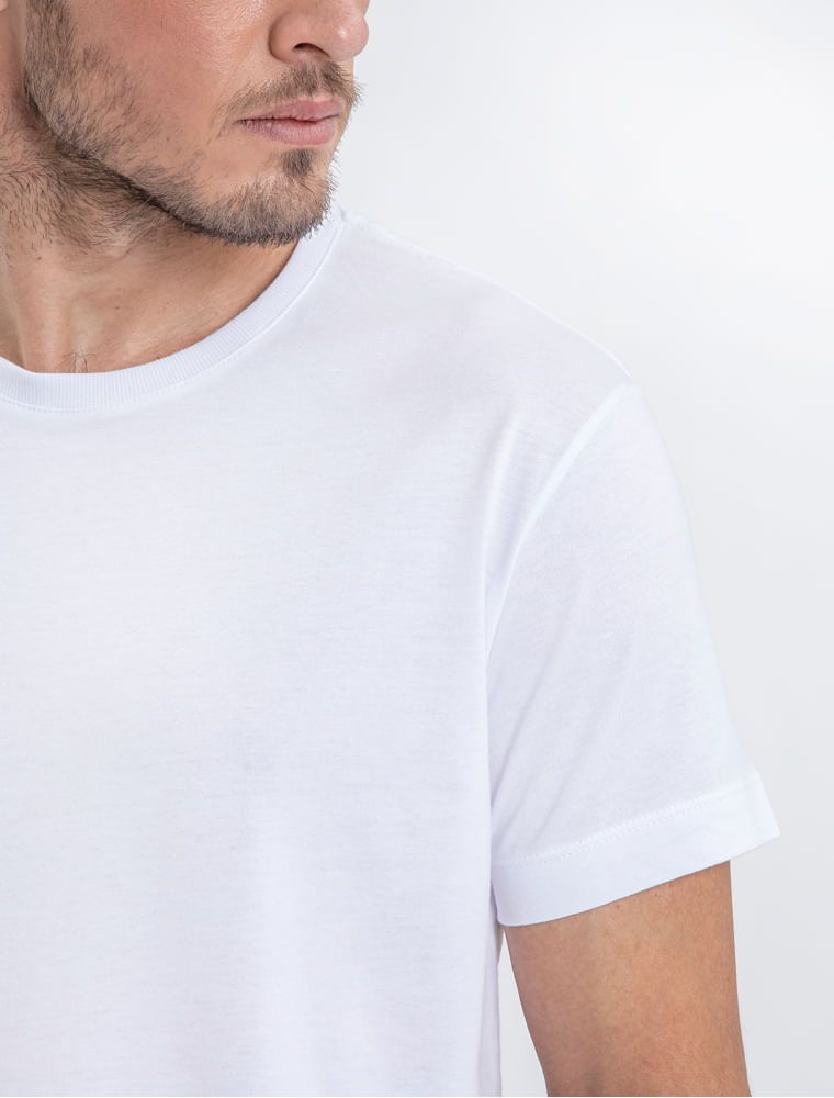 Camiseta Burning Car Meia Malha Branco