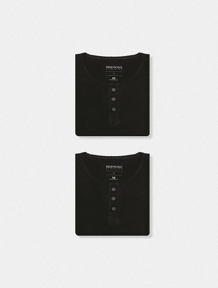 Kit Henley - 2 Pretas
