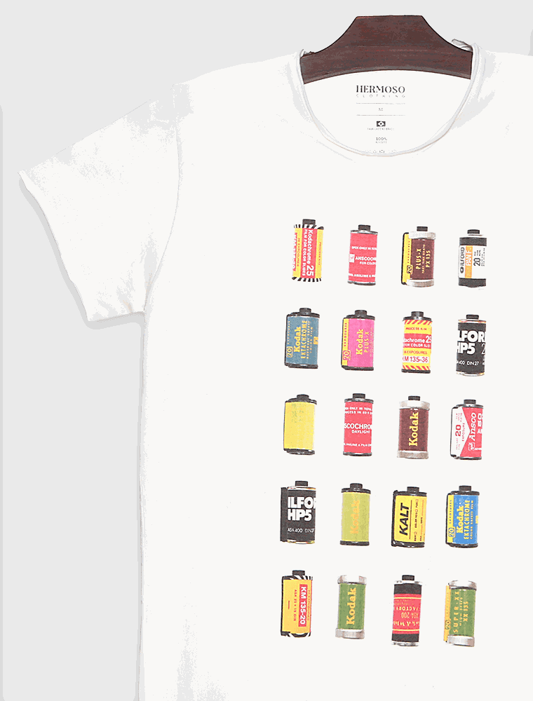 Camiseta Film Rolls
