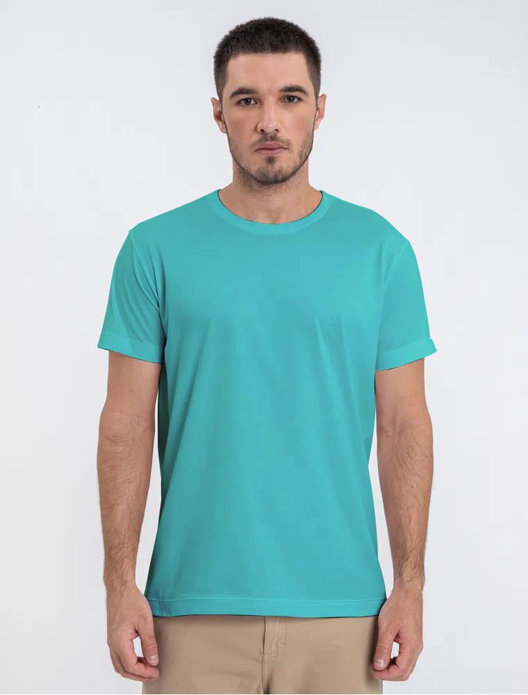 Camiseta Básica Verde Agua - Hermoso Compadre