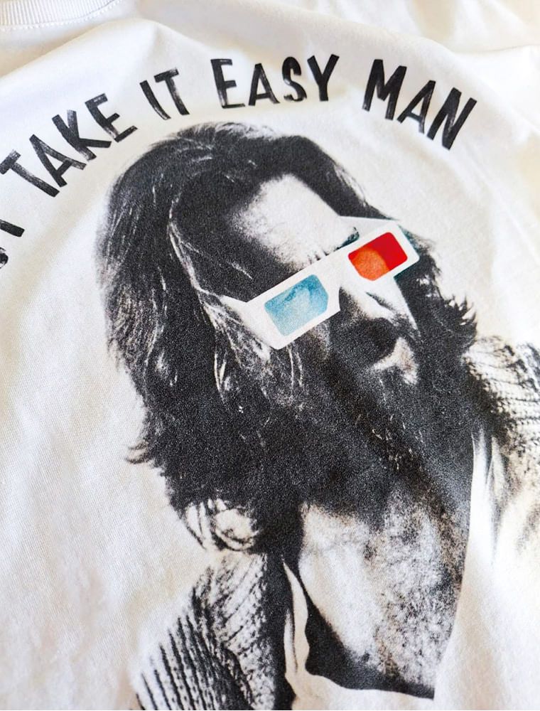 Camiseta Take It Easy Man Branca