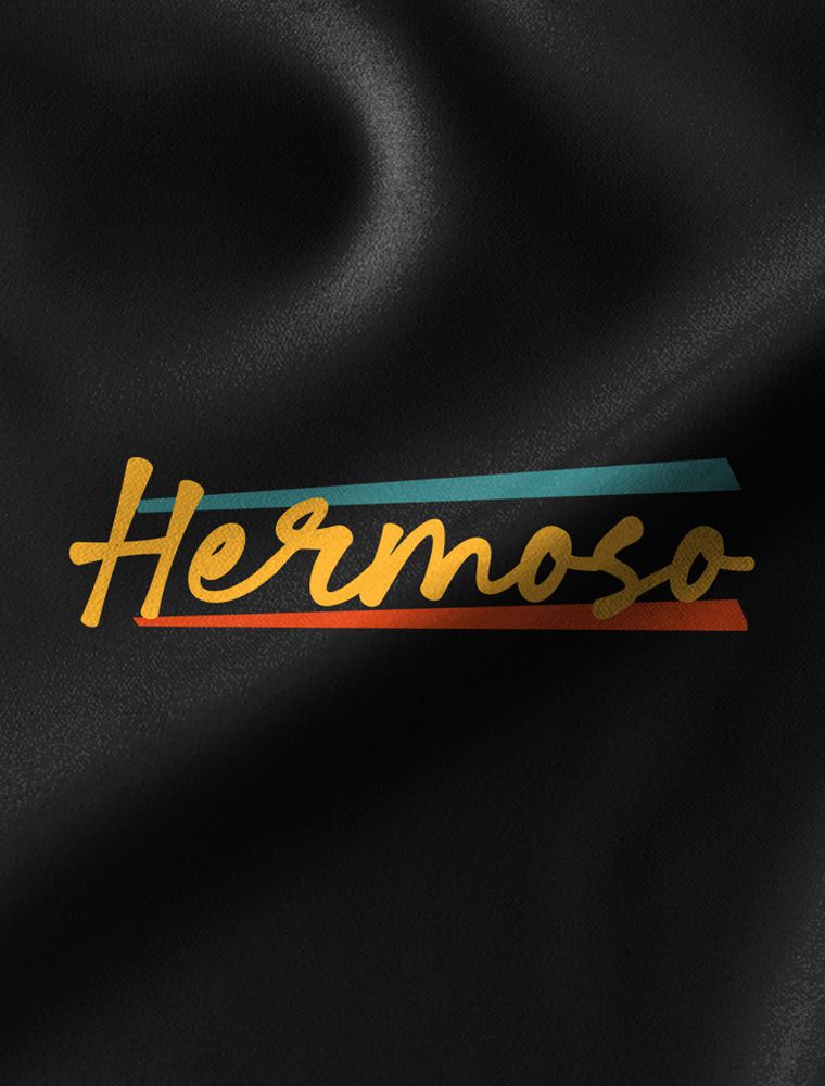 Camiseta Oversized Hermoso Lamen Preta
