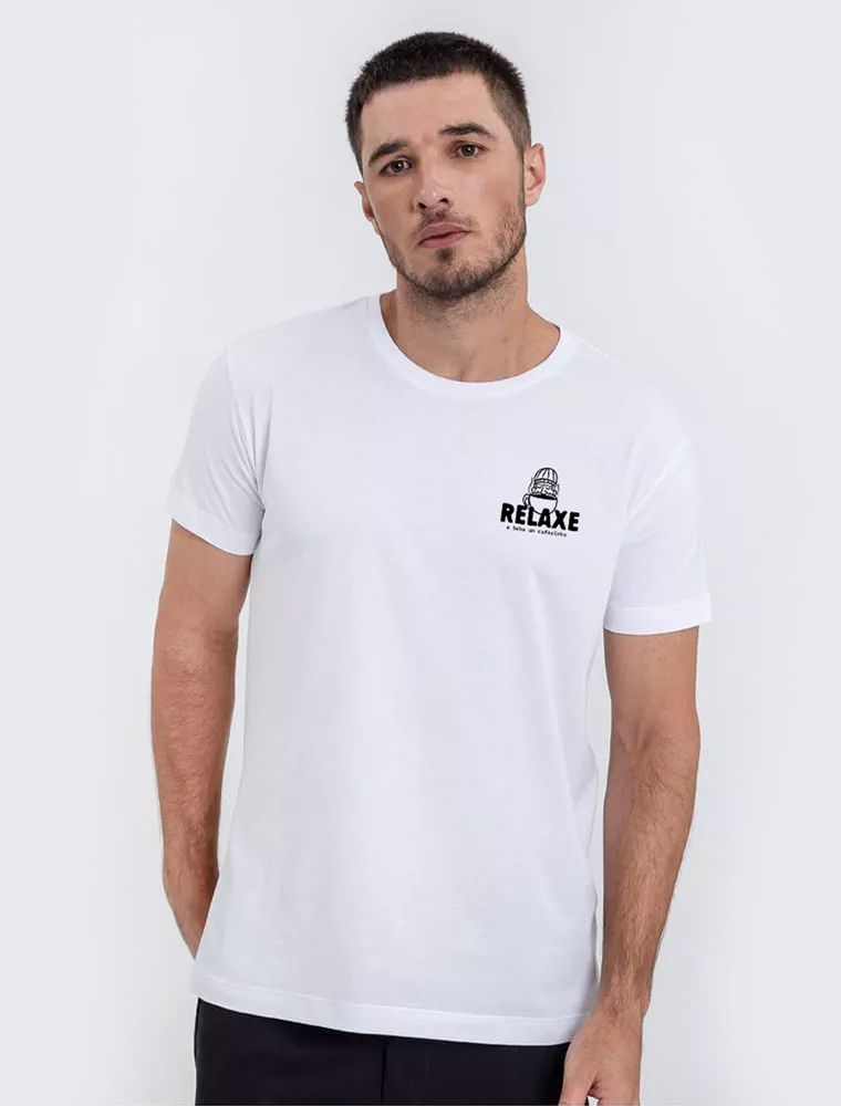Camiseta Hermoso Relaxe Branca - Hermoso Compadre