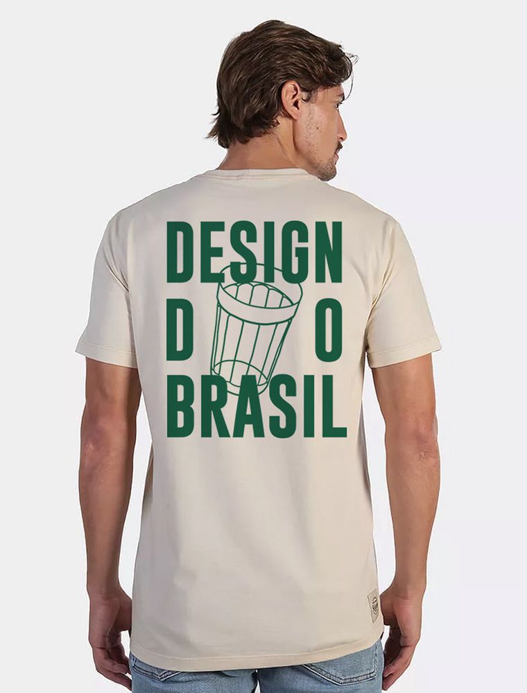 Camiseta Hermoso Design do Brasil Off White - Hermoso Compadre