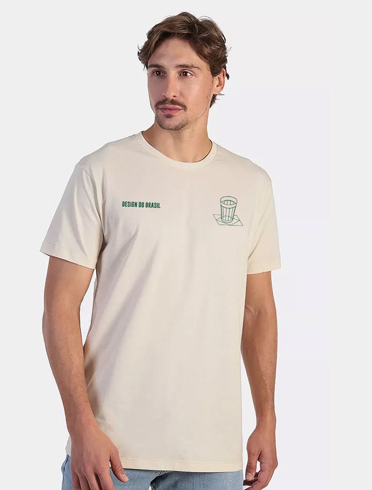Camiseta Hermoso Design do Brasil Off White