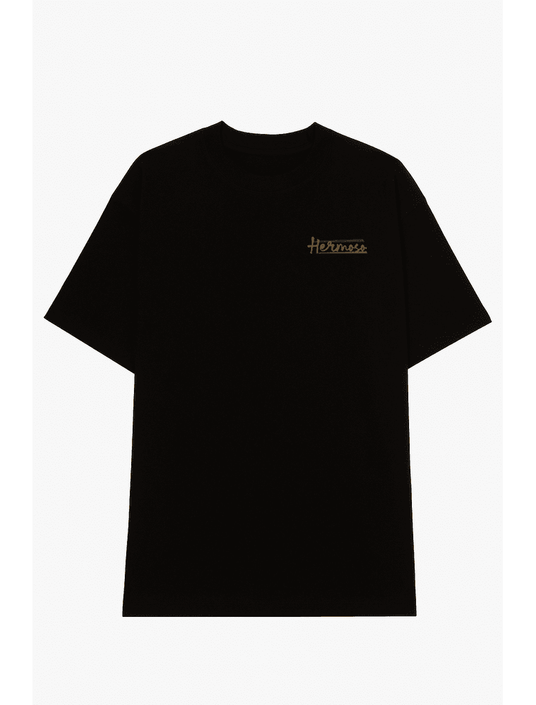 Camiseta Oversized Hermoso Lamen Preta - Hermoso Compadre