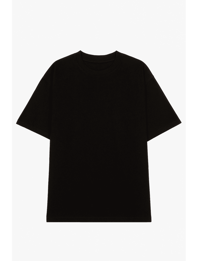 Camiseta Oversized Street Heavy Preta - Hermoso Compadre