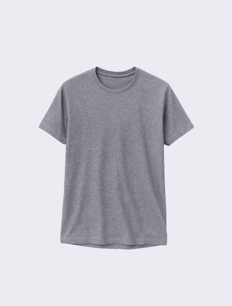 Camiseta Básica Cinza Escuro - Hermoso Compadre