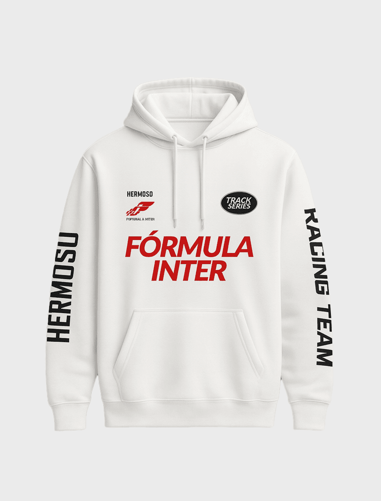 Moletom Hermoso Formula Inter Branco - Hermoso Compadre