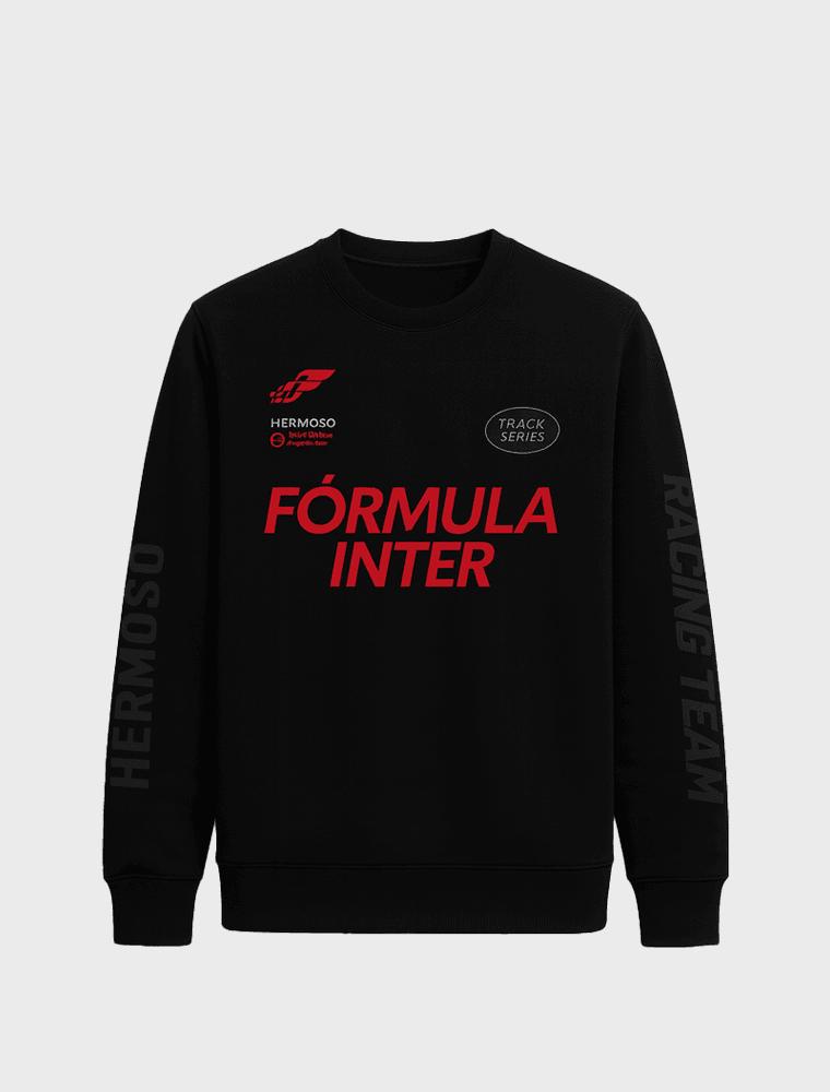 Moletom Hermoso Formula Inter Preto - Hermoso Compadre
