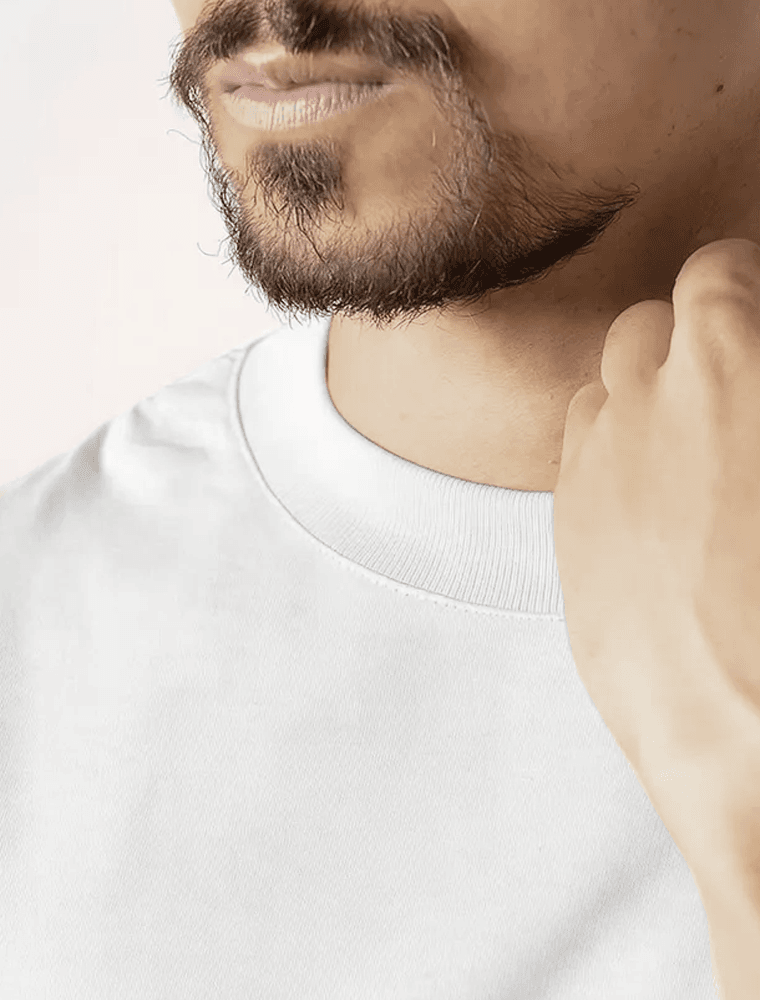 Camiseta Oversized IMAGINATION Street Heavy Off White