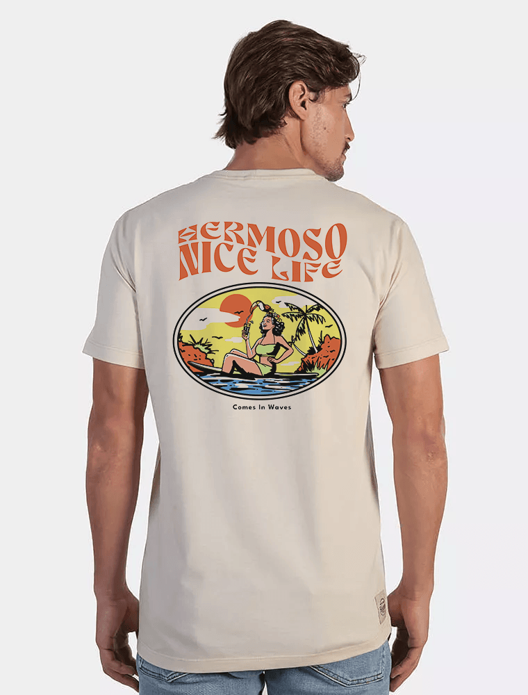 Camiseta Nice Life Hermoso Dunna - Hermoso Compadre