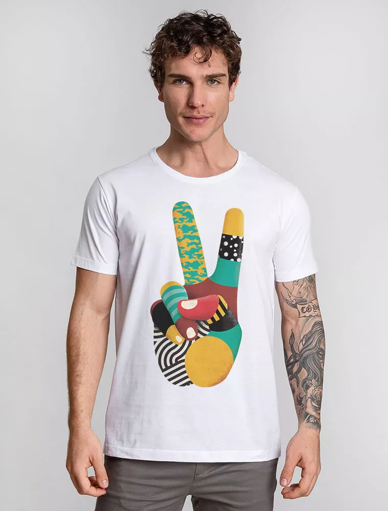 T-SHIRT PEACE - Hermoso Compadre