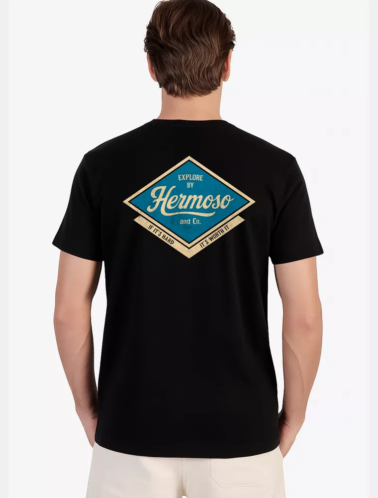 Camiseta Hermoso Explore Preta - Hermoso Compadre