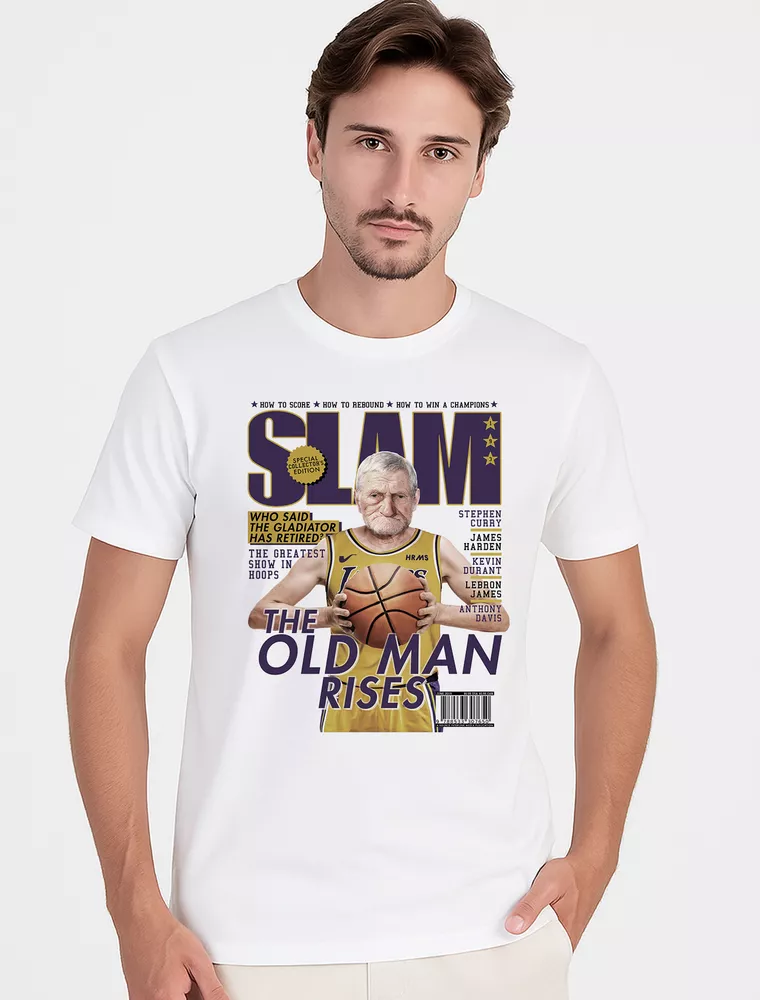 Camiseta Hermoso Old Man Branca - Hermoso Compadre