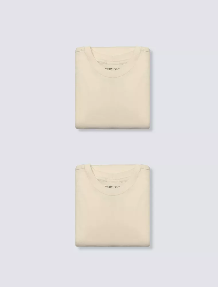 Kit Oversized - 2 Off-White - Hermoso Compadre