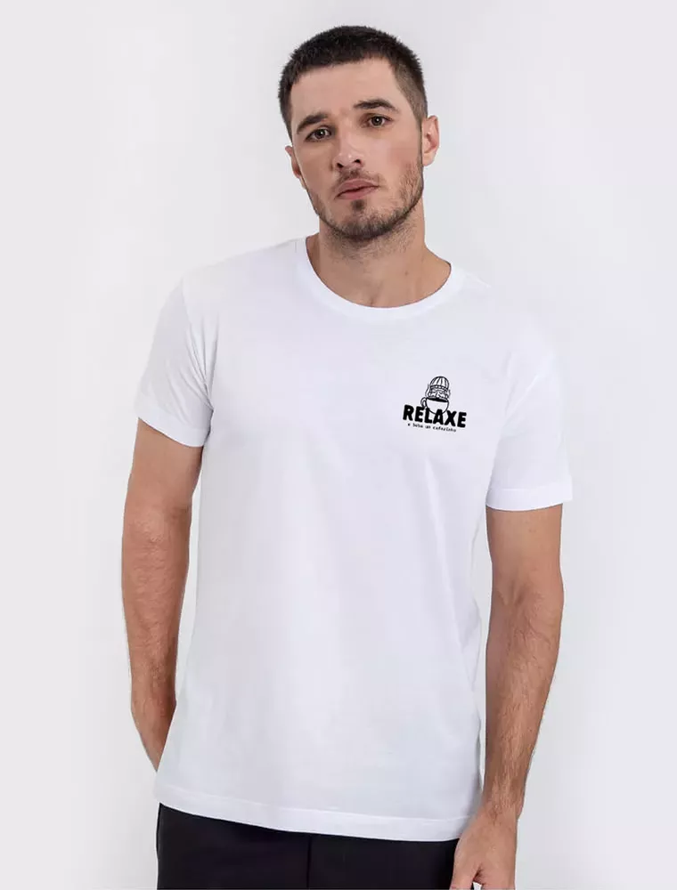 Camiseta Hermoso Relaxe Branca - Hermoso Compadre