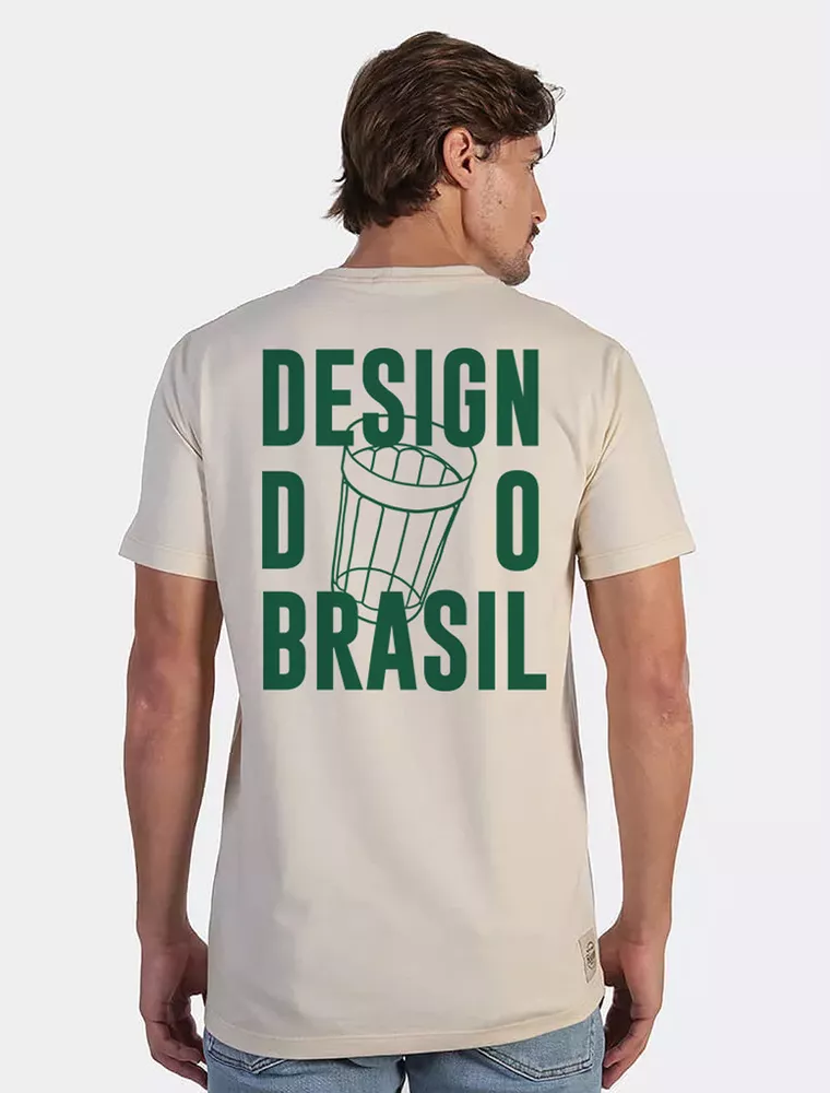 Camiseta Hermoso Design do Brasil Off White - Hermoso Compadre