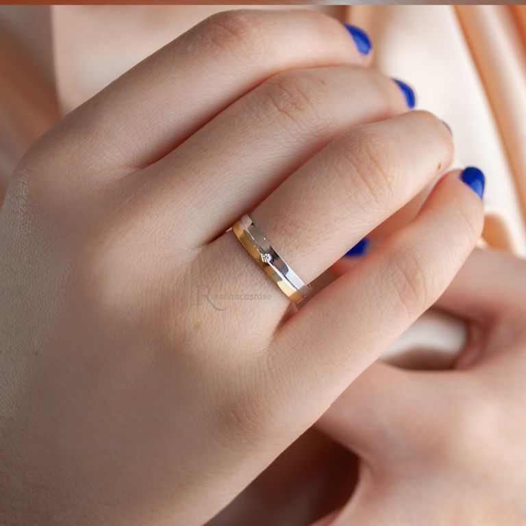 Aliança de Casamento em Ouro 4mm Mister - Par