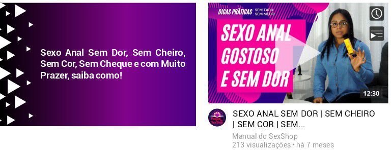 Géis p/ Sexo Anal