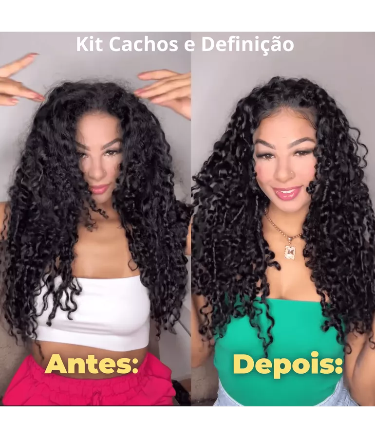 Kit Cachos e Definição 500ml + Ativador 1L | BELABERE