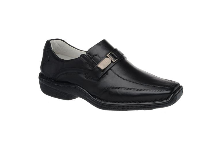 Sapato Anti Stress Alcalay - 0467 PRETO - CALÇADOS ALCALAY
