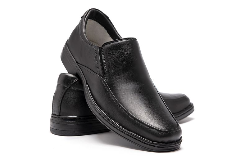 Sapato Anti Stress Alcalay - 6050 Preto - CALÇADOS ALCALAY