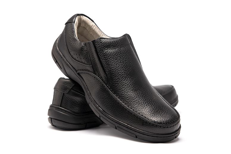 Sapato Casual Relax Linha Veloster ALCALAY - 6102 PRETO - CALÇADOS ALCALAY