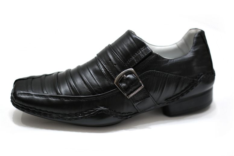 Sapato Social Masculino - L3018 Preto - CALÇADOS ALCALAY